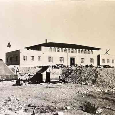 Boulder City - U.S. Bureau of Reclamation: administration building under construction: December 28,1931