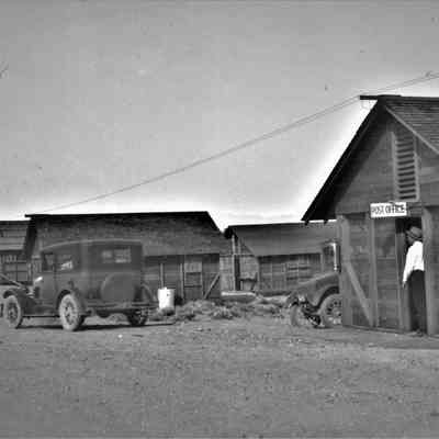 Six Companies temporary camp post office, 1931