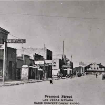 Las Vegas NV. 1900s-1910s- Fremont St.