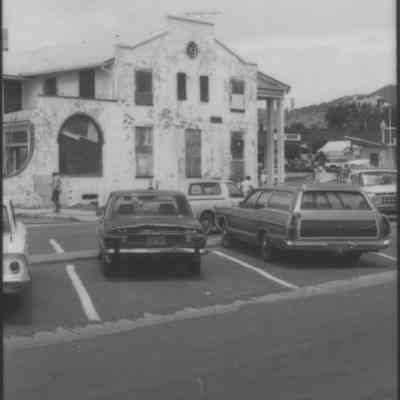 Boulder Dam Hotel 1980 sand blasting exterior renovations