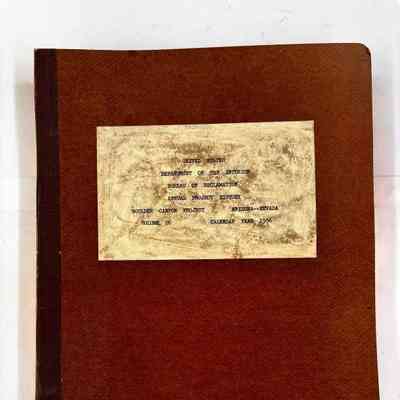 Annual Project History, 1956, vol 26