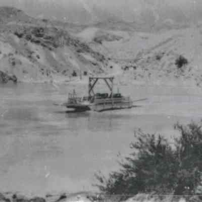 Colorado River ferries; Kingman Ferry, 1930s