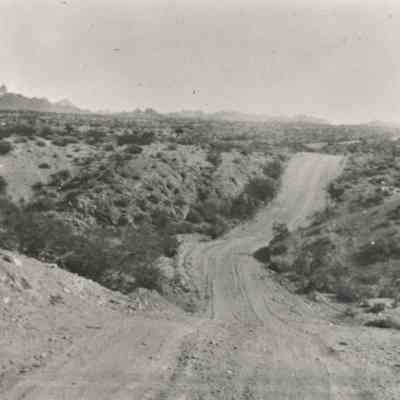 Roads and Streets - Highway to Searchlight, NV. April 1928