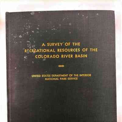 A Survey of the Recreational Resources of the Colorado River Basin