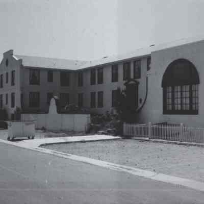 Boulder Dam Hotel- storm damage to roof