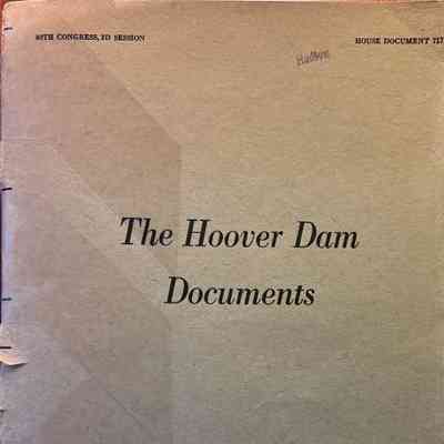 Hoover Dam Documents