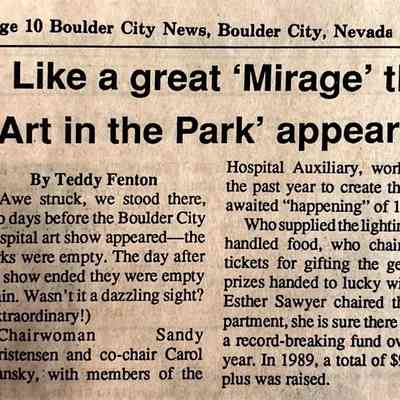 Art Shows - Boulder City: Art in the Park [1990s]