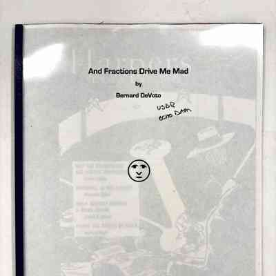 And Fractions Drive Me Mad