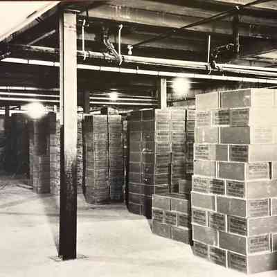 Anderson Brothers Mess Hall Supply room 1932