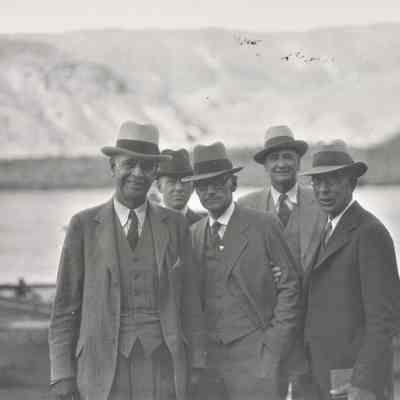 Black Canyon, 1920s-30s: officials in Black Canyon, ca. 1929-30
