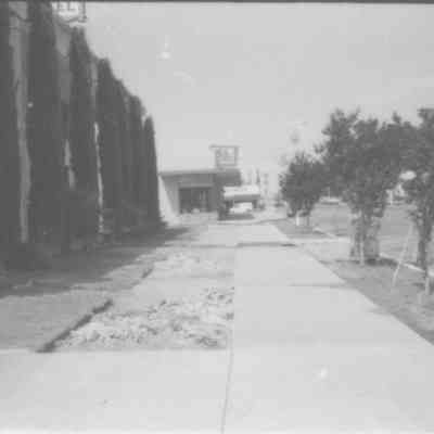 Boulder Dam Hotel May 1987 exterior renovations-neg. 0371