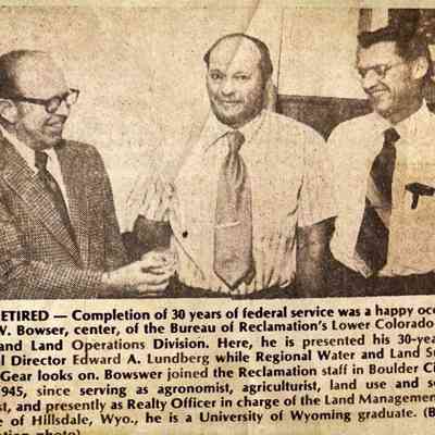 Bowser, Curtins "Curt" W. and Helens