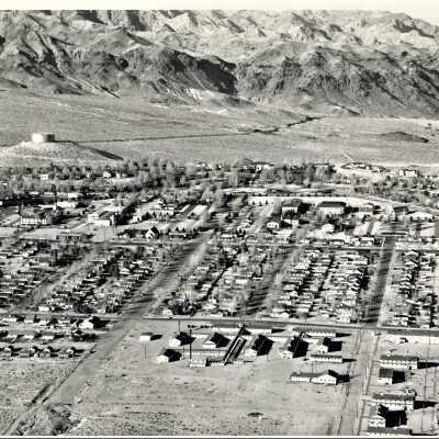 Aerial view BC January 14, 1942