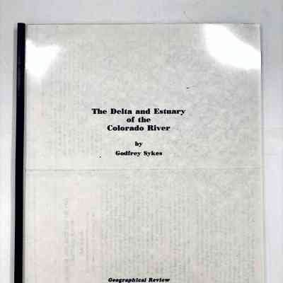 The Delta and Estuary of the Colorado River