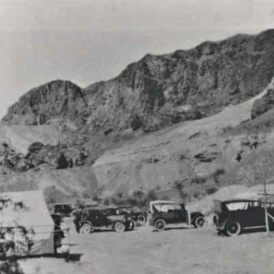 Boulder Canyon, 1920s- USBR diamond drilling camp, c. 1922-23