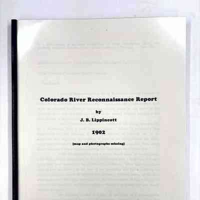Colorado River Reconnaissance Report