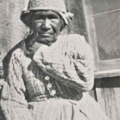 Paiutes Woman Las Vegas area. 1870s-1900s