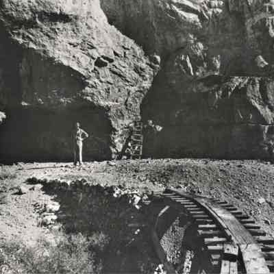"The Potosi: The first Lode Mine to be opened in Nevada- Opened by the Las Vegas Mormon Mission in 1856"