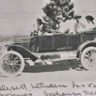 "Desert between Las Vegas and Goodsprings," ca.1900s-1910s