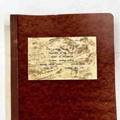 Annual Project History, 1955, vol 25