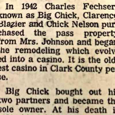 Fechser, Charles "Chick"