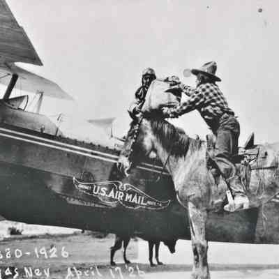 Las Vegas first air mail delivery, April 17, 1926