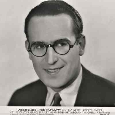 Harold Lloyd from The Cat's Paw, 1934