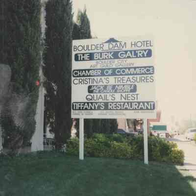 Boulder Dam Hotel March 1997