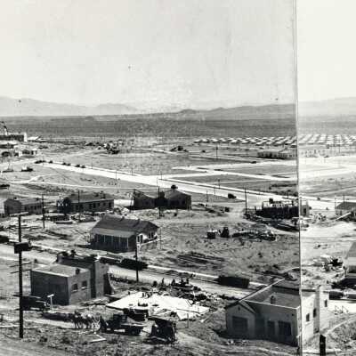 Boulder City - panorama, early 1932 - panel 6 of 6