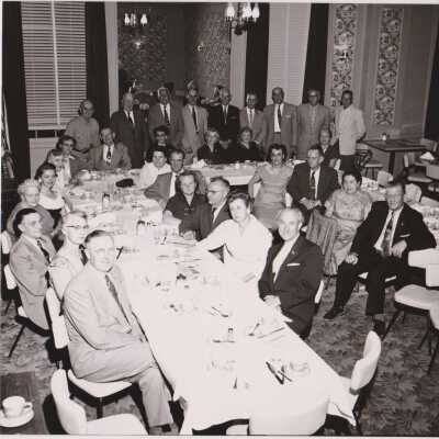 Thirty-Oners 1st meeting in the Boulder Dam Hotel dining room