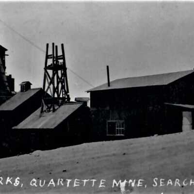 Searchlight, NV. Quartette Mine 1910