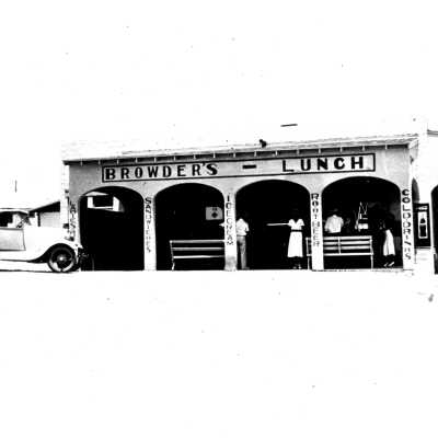 Boulder City restaurants: Browder's Lunch, 1932-1933