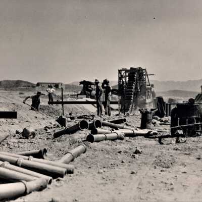Boulder City roads and streets 1931