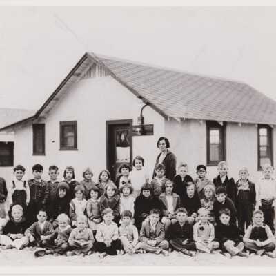 0002:0643: Boulder City Schools: Six Companies house, 1931
