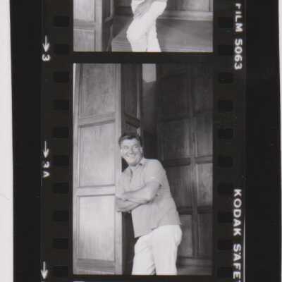 Boulder Dam Hotel Rick Burgess, Cliff Mc Corkle's manager in charge of restoration, June 1980