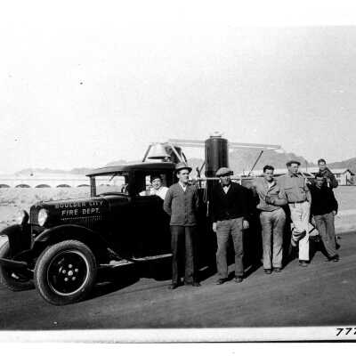 Boulder City firefighters 1931-1932