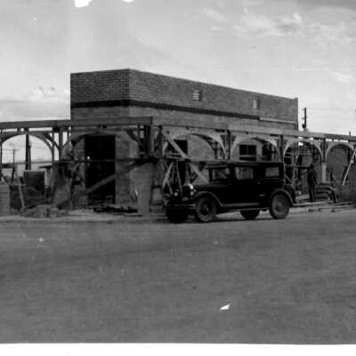 Boulder City grocery stores: The Boulder Drugstore under construction