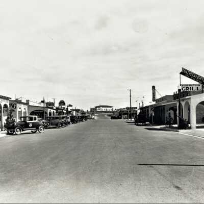 Boulder City business district 1933