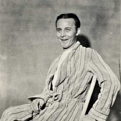 Boulder City hospital: Six Companies hospital patient, c. 1932-1933.