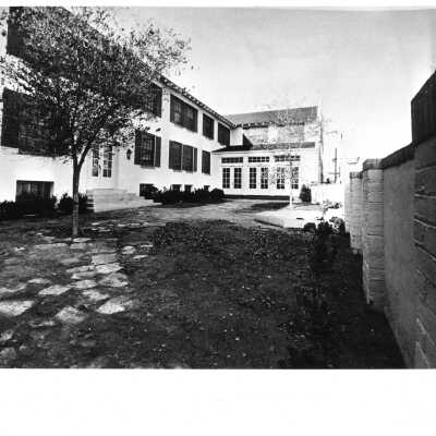 Boulder Dam Hotel east terrace 1936-1937