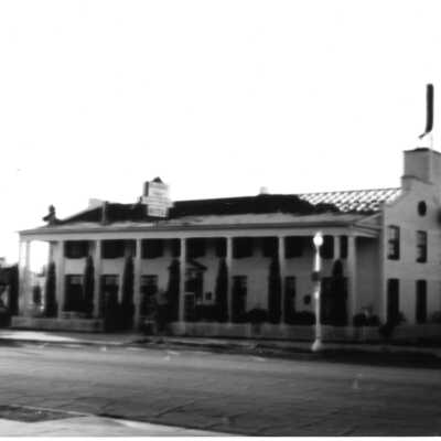 Boulder Dam Hotel July 1983 storm damage repairs