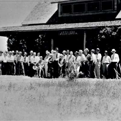 St. Thomas, NV. Bureau of Reclamation party