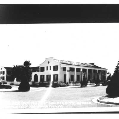 Boulder Dam Hotel postcard late 1930s-1940s