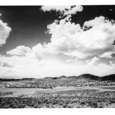 A view taken from the hill south of Boulder City May 1932