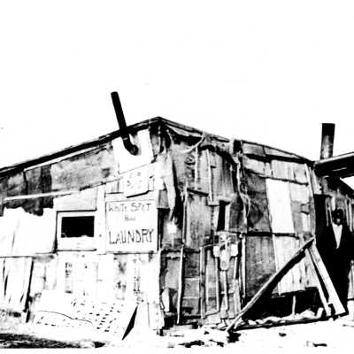 North Las Vegas Hooverville- the White Hand Spot Laundry