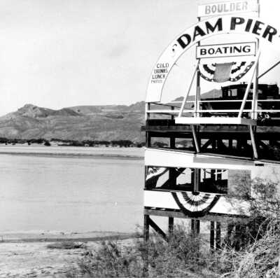 Boulder Dam Pier, 1930-1931