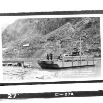 Colorado River Kingman Ferry 1930