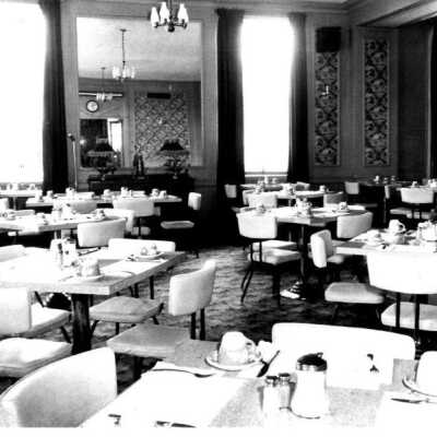 Boulder Dam Hotel dining room 1961