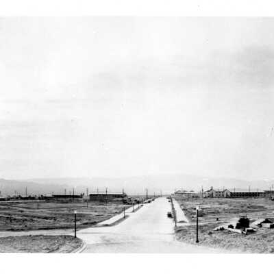 Corner of Nevada Hwy & Government Park, Boulder City, NV. 1931