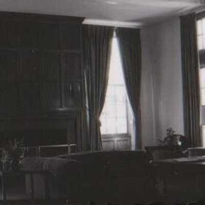 Boulder Dam Hotel 1980 interior renovations of the lobby and dining room